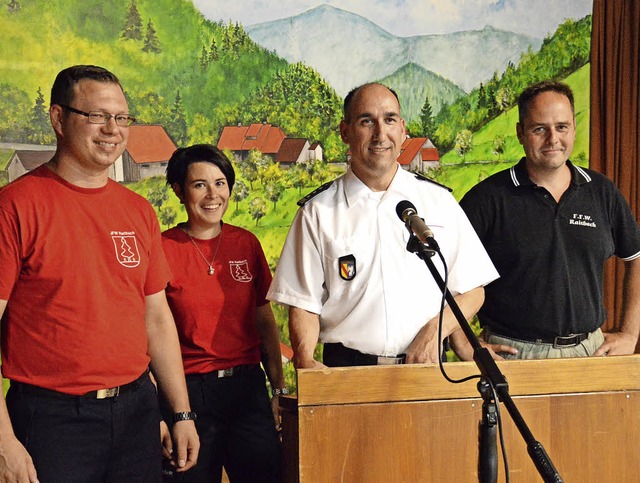 Daniel Greiner, Jennifer Denner, Gesam...erkisten fr die Beteiligten gefragt.   | Foto: Edgar Steinfelder