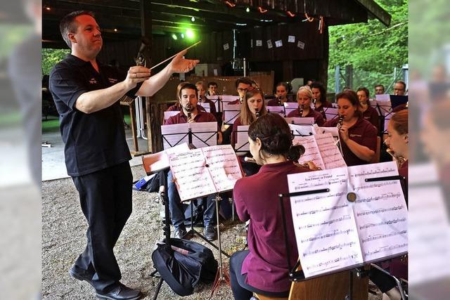 Biergarten mit Bhne und Partylounge