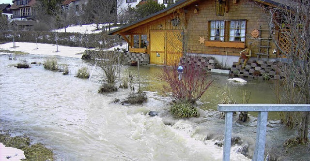 Die Starkregenereignisse nehmen zu, di..., das den Bittenbach anschwellen lie.  | Foto: Christa Maier