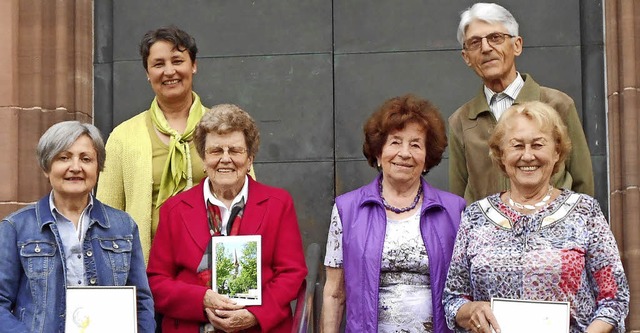 Von links: Christel Schwander, Annelie...er, Benno Westermann, Marianne Keller   | Foto: Privat