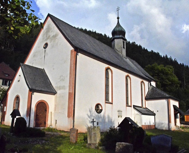 Die ehemalige evangelische Kirche geh...Winterhalter in Menzenschwand&#8220;.   | Foto: Sebastian Barthmes