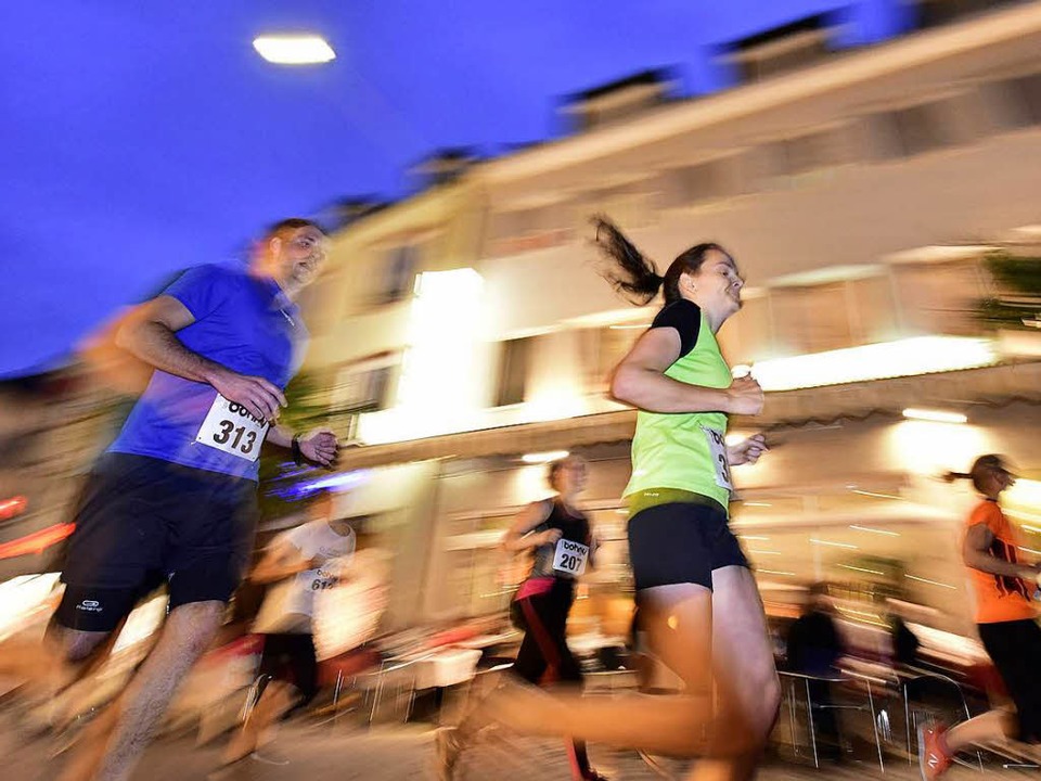 Freiburger Laufnacht, Emmendinger Stad...ich die WettbewerbeWo laufen sie denn?  | Foto: Thomas Kunz