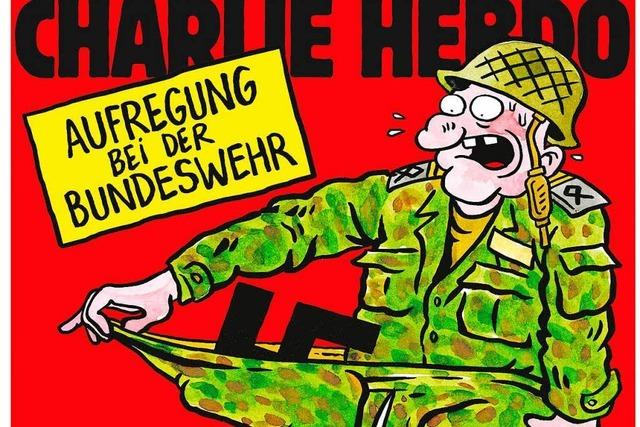 Satiremagazin Charlie Hebdo widmet sich der Bundeswehr