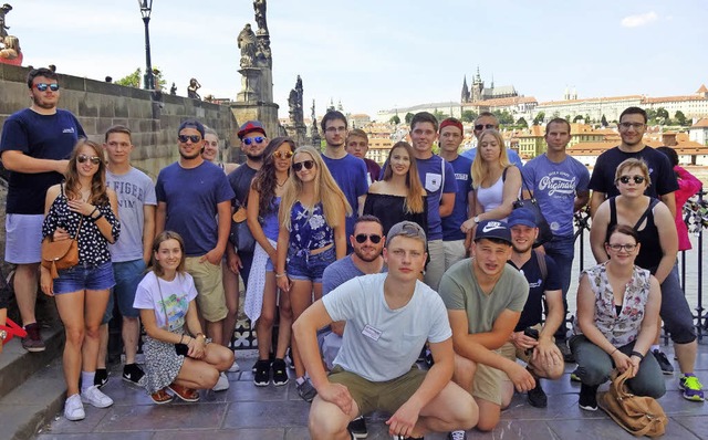 24 Mitglieder der Landjugend Bettmarin...220; ins historische Prag unternommen.  | Foto: Landjugend