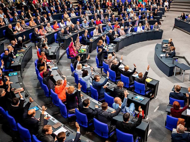 Wie haben die Abgeordneten aus Sdbaden abgestimmt?  | Foto: dpa