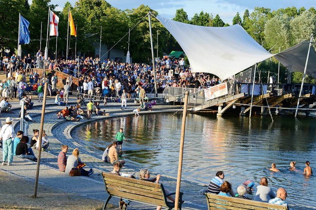 Das Seefest am Flckigersee.  | Foto: Rita Eggstein