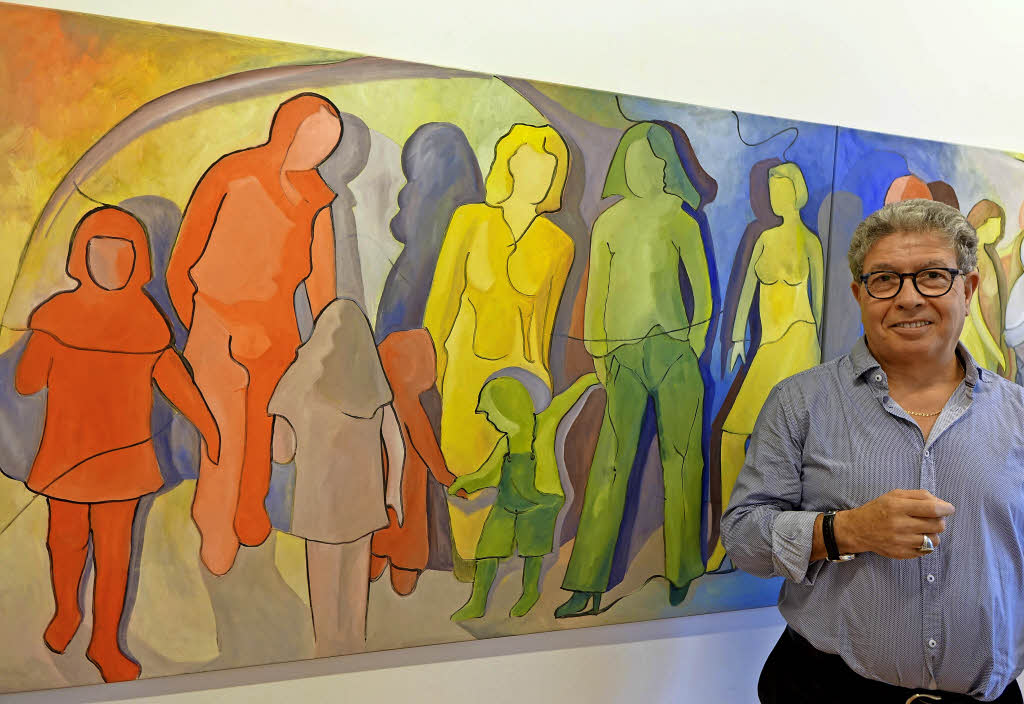 In Haus Salmegg explodieren Formen und Farben Rheinfelden Badische