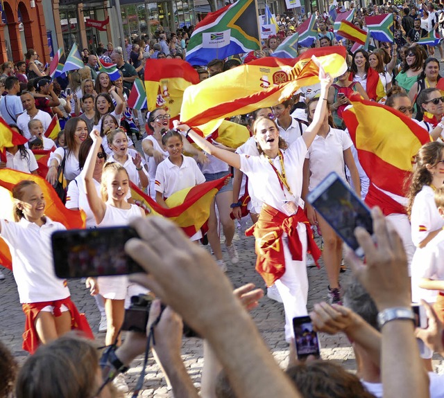 Jugendliche Energie ist noch bis diesen Samstag in der Stadt.  | Foto: Ralf Burgmaier