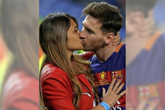 Lionel Messi heiratet seine Jugendliebe Antonela Roccuzzo