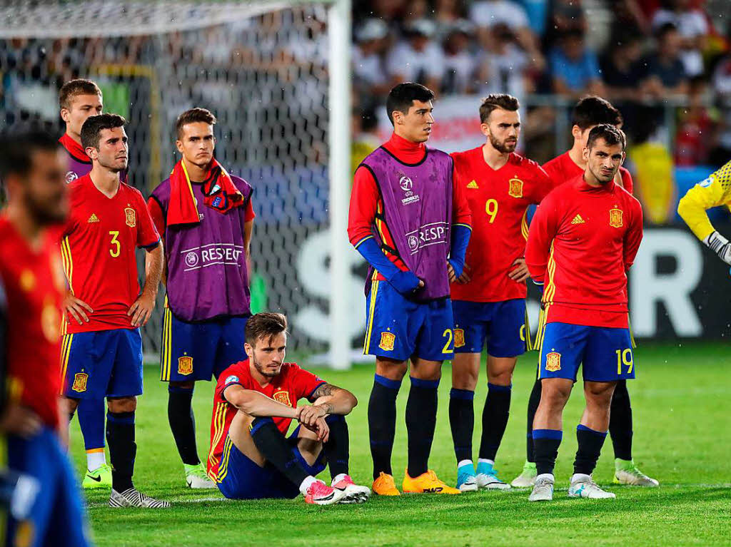 Den Spanien blieb nur der unliebsame zweite Platz.