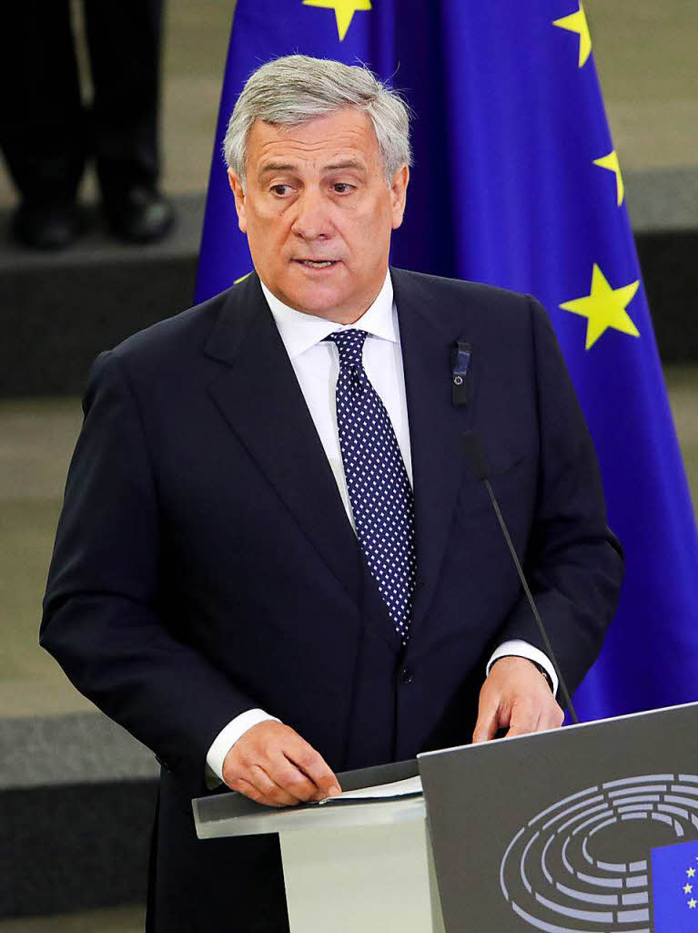 EU-Parlamentsprsident Antonio Tadjani