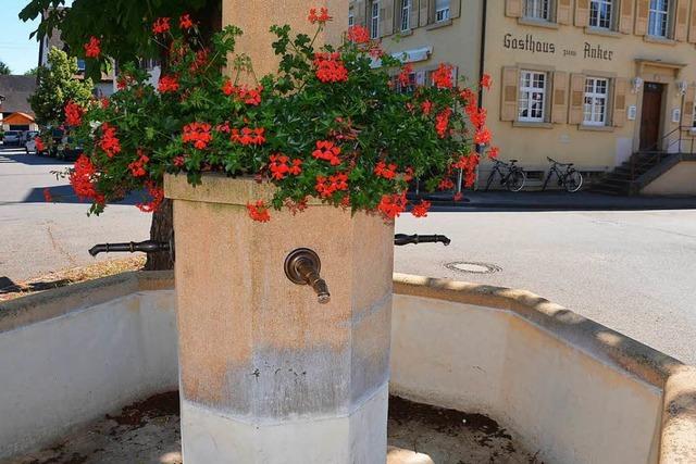 Warum bleiben die Brunnen in Efringen-Kirchen trocken?