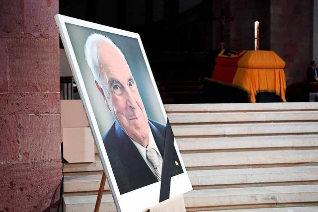 Fotos: Europa nimmt Abschied von Helmut Kohl
