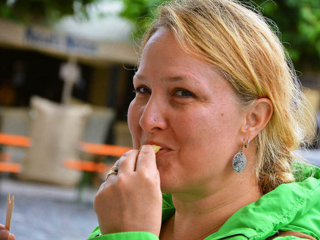 Lecker und locker – das waren die Zutaten fr das Bz-Food Truck Festival bei der Alten Spinnerei in Lrrach-Haagen.