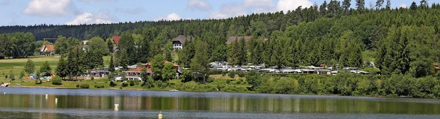 Idyllisch liegt der Campingplatz am Ki...aubsstimmung ist empfindlich gestrt.   | Foto: Archivbild: Lutz Rademacher