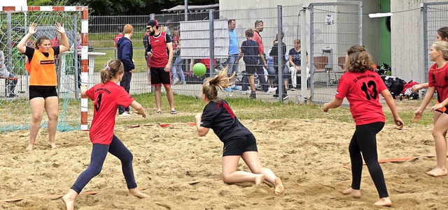 Beachhandball Steinen  | Foto: Hans-Jrgen Hege