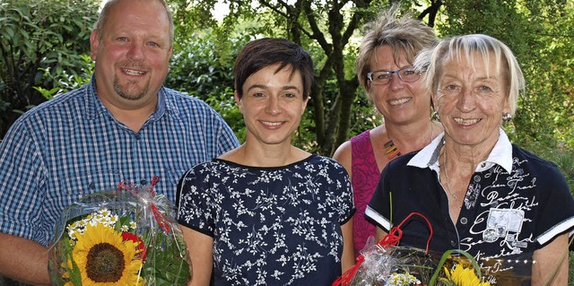 AWO-Kreisvorstand: Michael Schrder, J...tschmann und Hannelore Nu (von links)  | Foto: Schleer