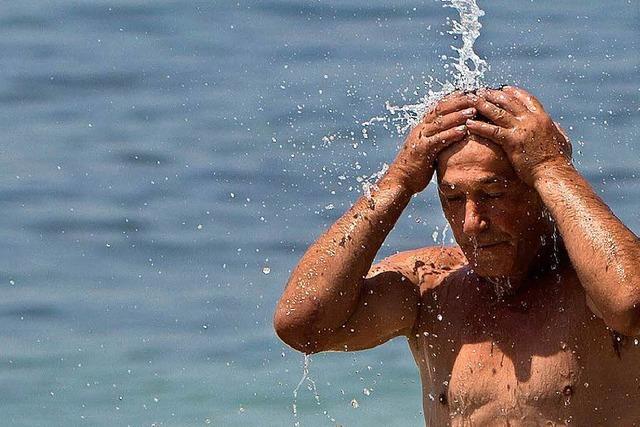 Griechenland schwitzt bei 48 Grad im Schatten