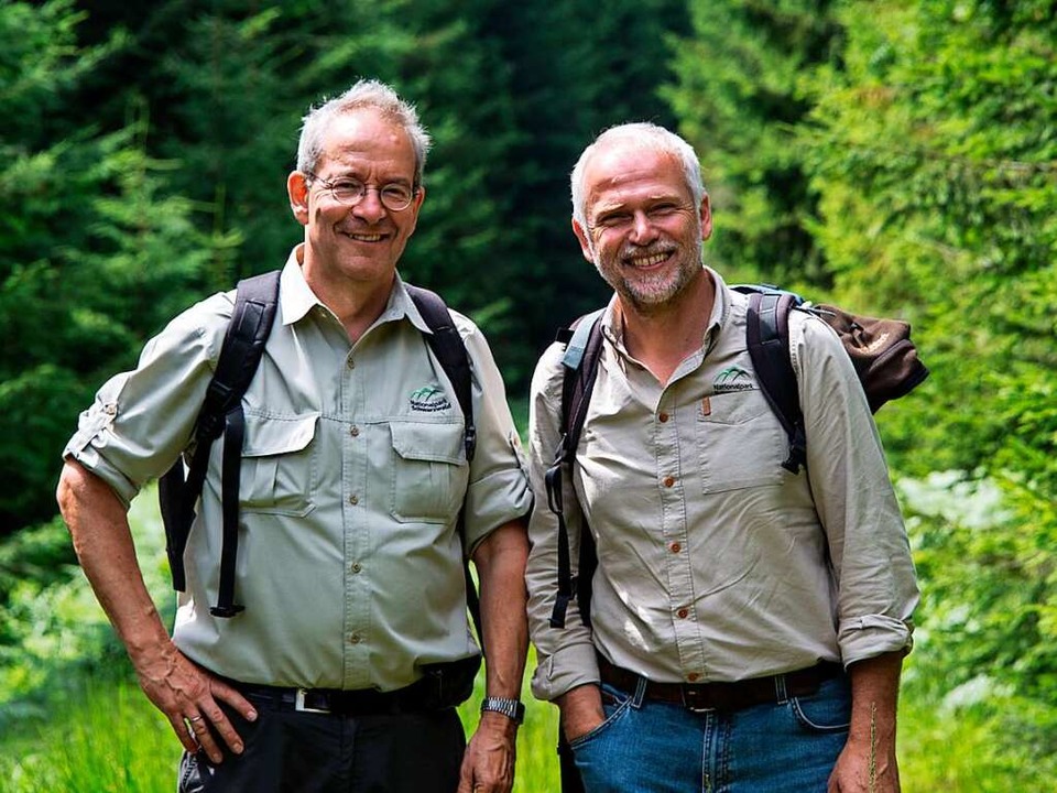 Thomas Waldenspuhl (links) mit seinem Kollegen Wolfgang Schlund  | Foto: Patrick Seeger