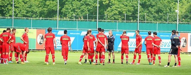 Trainingsauftakt beim SC Freiburg  | Foto: Achim Keller