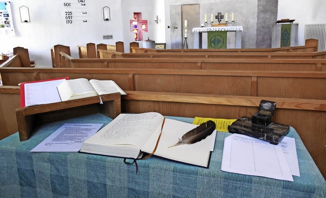 Aktion im Lutherjahr: Glubige aus ver...der Steinener Christusgemeinde melden.  | Foto: ZVG