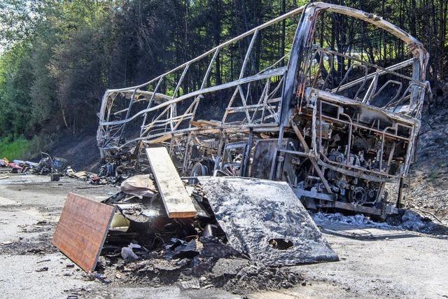 Bus-Reise endet im Inferno