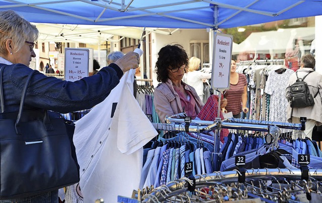 Endingen. Schnppchenmarkt in Endingen.  | Foto: Roland Vitt