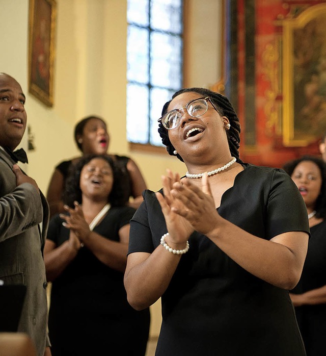 Der Jeremy Winston Chorale singt in Bonndorf.   | Foto: Veranstalter