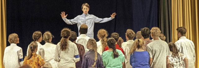 Achtklssler der Waldorfschule entlarv...220; aktuelle Verfhrungsmechanismen.   | Foto: Stefan Johnen