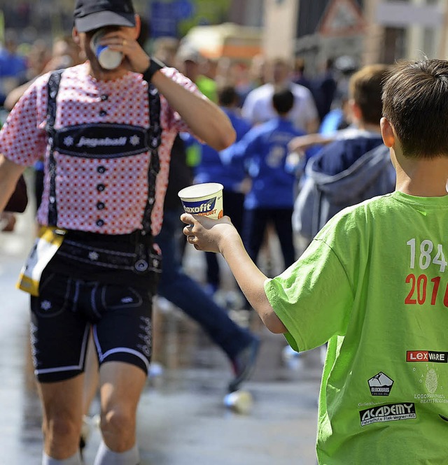 Helfer  beim Marathon 2017  | Foto: Rita Eggstein