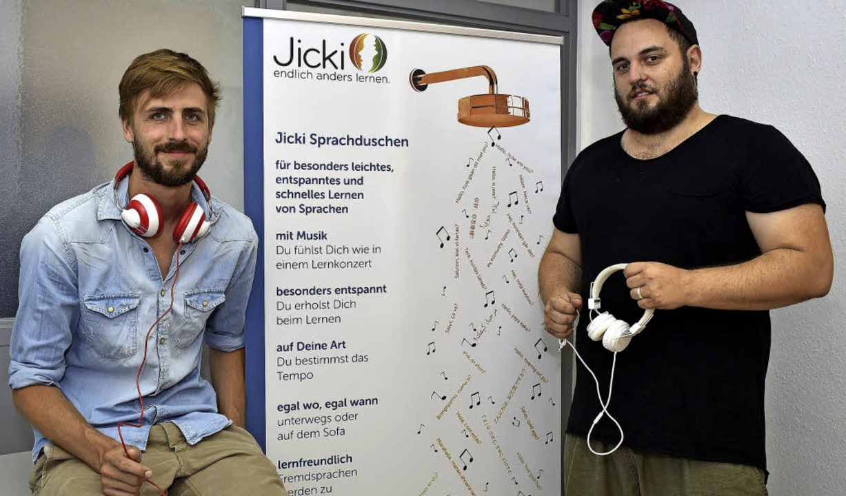 Helge Straube und Jonas Al-Nemri (von links)   | Foto: Thomas Kunz