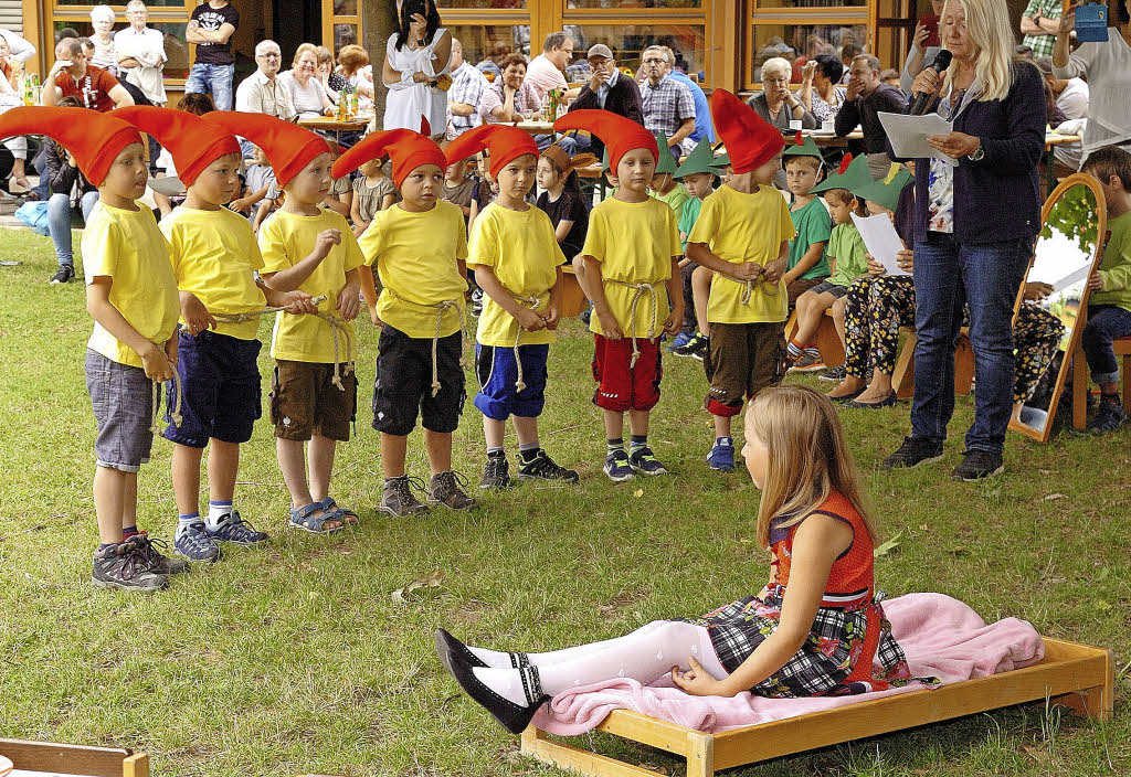 Ein märchenhaftes Fest im Kindergarten - Rheinhausen - Badische Zeitung