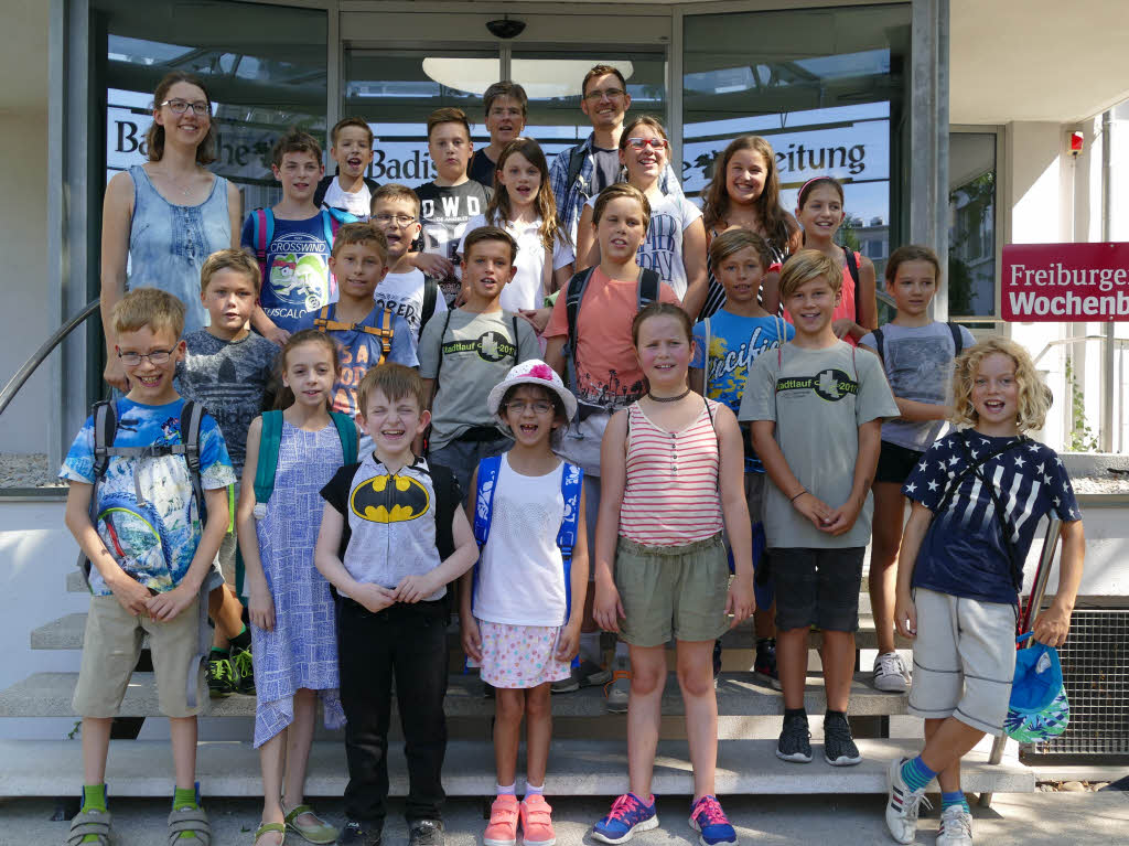 Klasse 4a der Hellbergschule aus Lörrach-Stetten Klasse 4a der Hellbergschule aus Lörrach-Stetten