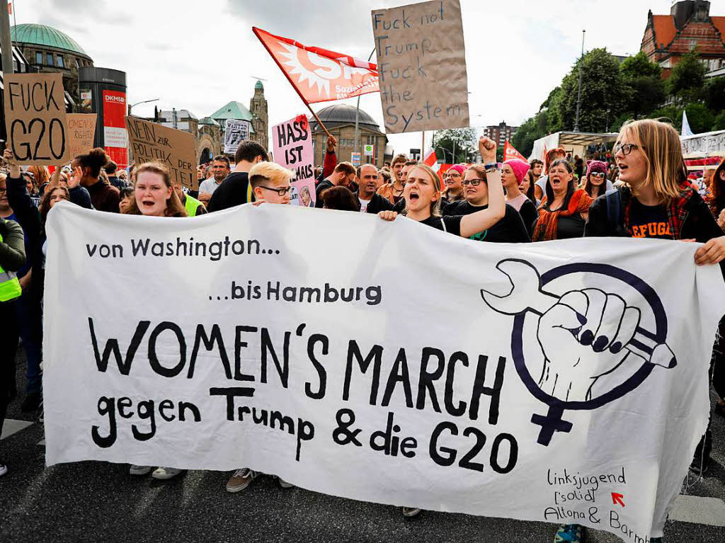Der Women’s March gegen G-20