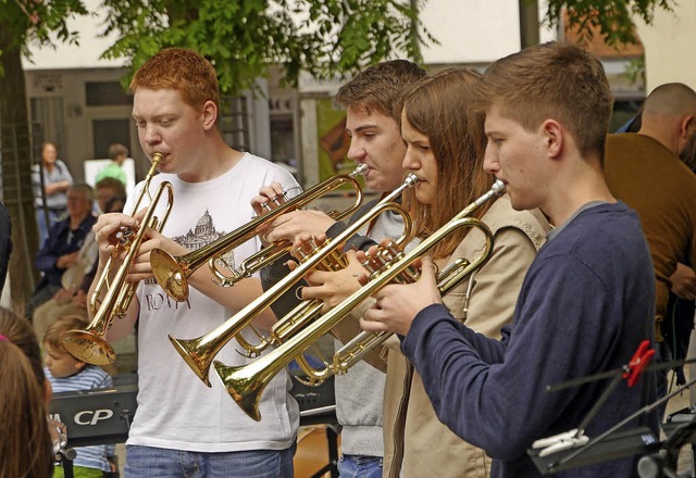 Junge Musiker zeigen ihr Knnen.   | Foto: privat