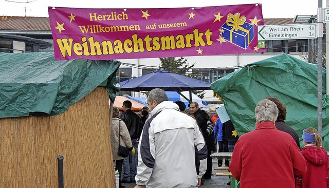 Fr den Weihnachtsmarkt ist der Gewerb...sen &#8211; wie die Mllproblematik.   | Foto: Archivbild: Langelott