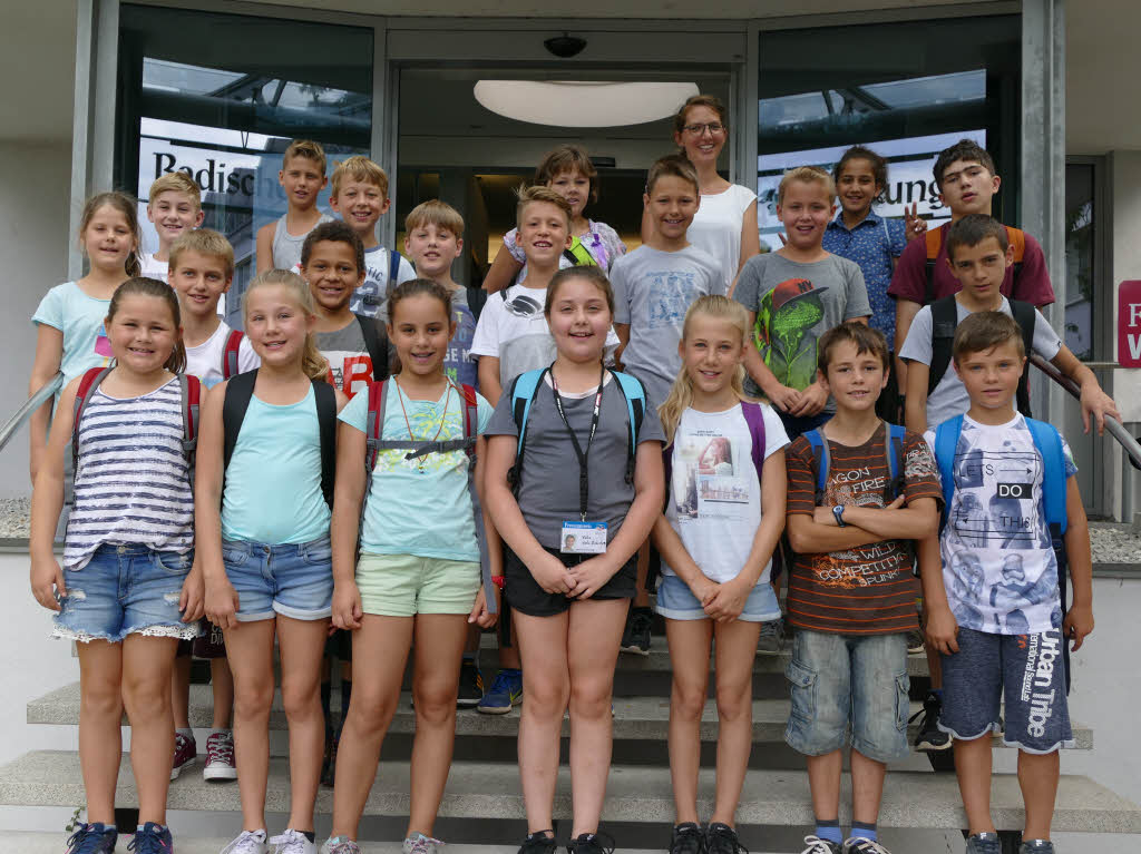 Klasse 4b der Grundschule aus Kenzingen Klasse 4b der Grundschule aus Kenzingen