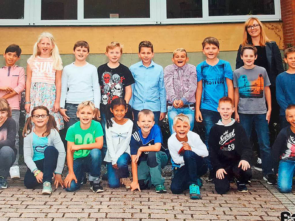 Klasse 4b der Dinkelbergschule aus Rheinfelden-Eichsel