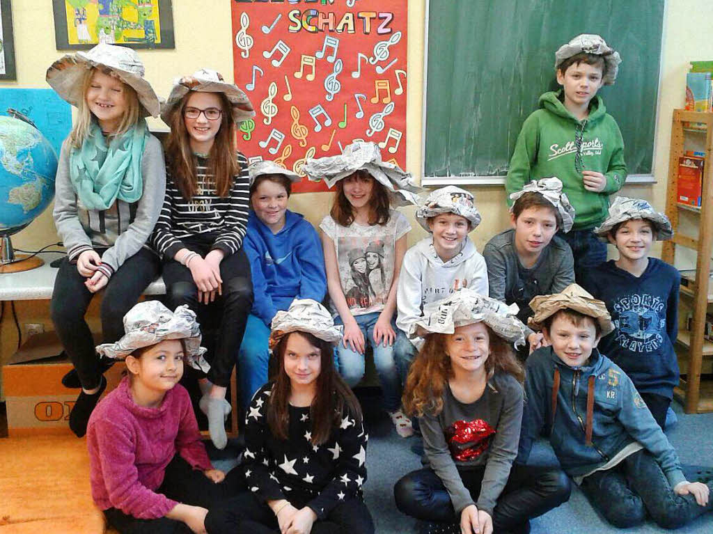 Klasse 4b der Nikolaus-Christian-Sander-Schule aus Teningen