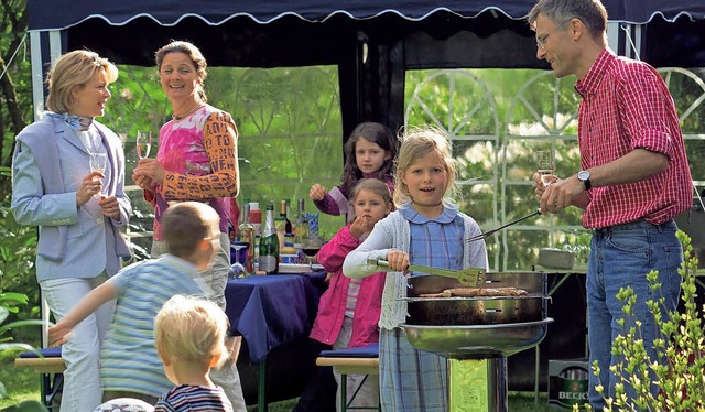 Eine Gartenparty ist bei Jung und Alt beliebt.   | Foto: gms