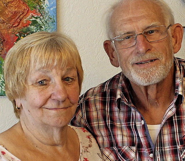 Karl-Heinz und Monika Brakat feiern heute Goldene Hochzeit.           | Foto: Hansjrg Bader