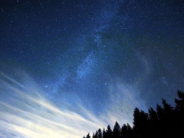 Wer wei, wie viel  Sterne stehen? Die Milchstrae ber dem Schauinsland  | Foto: photocase.de/Jrg Krumm