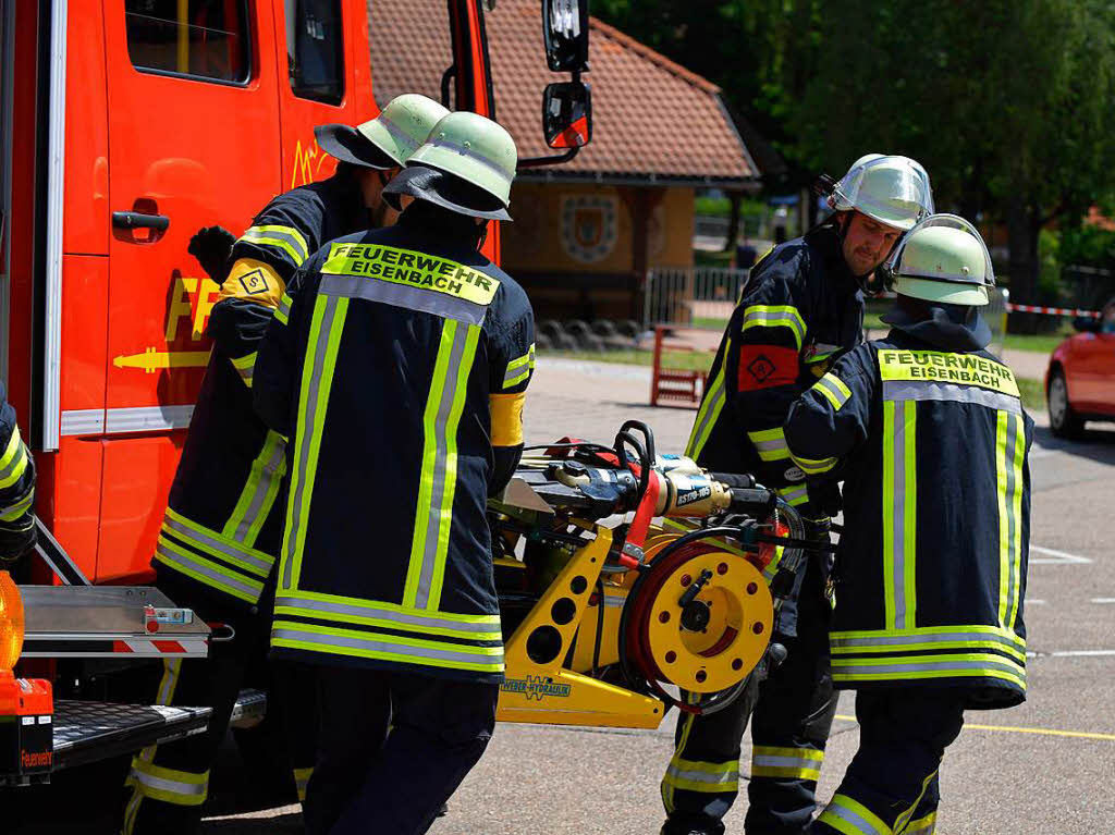 414 Wehrleute stellen sich den 25 Schiedsrichtern bei den Prfungen zum Leistungsabzeichen der Feuerwehren im Landkreis Breisgau-Hochschwarzwald.