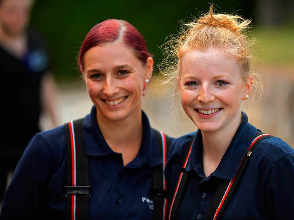 Zwei Feuerwehrfrauen aus Wittnau