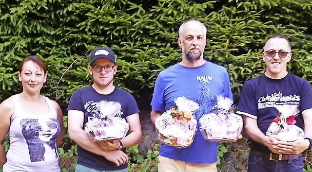 Erfolgreiche Teilnehmer der Schiewett...ann, Ernst Wehrle und  Hubert Wehrle.   | Foto: Daniele Schle