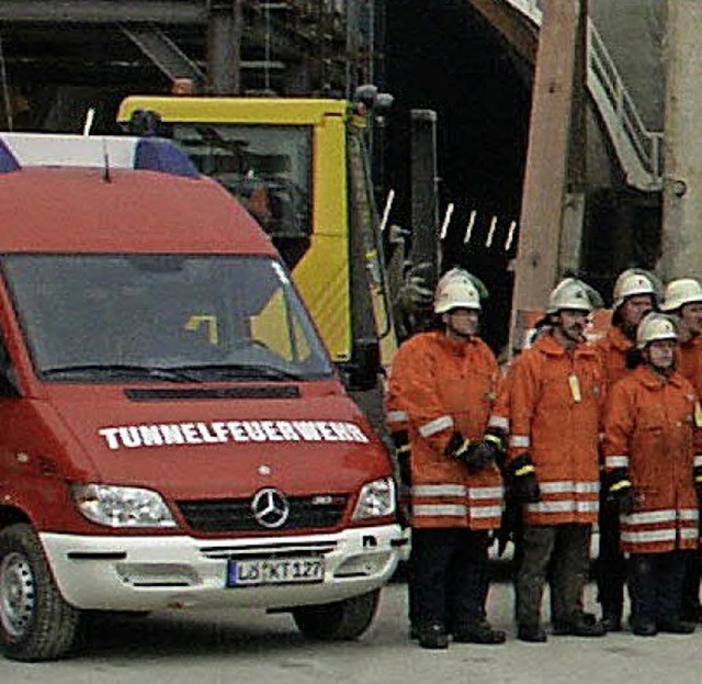 Die Feuerwehr Efringen-Kirchen hat bei...ungen mit Untertageanlagen gesammelt.   | Foto: Archivbild: Lauber