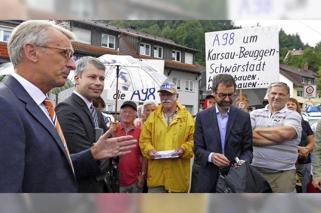 Klares Bekenntnis zur Bergtrasse