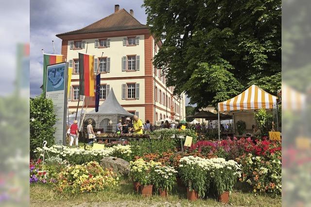 Diga-Gartenmesse rund ums Schloss Beuggen bei Rheinfelden