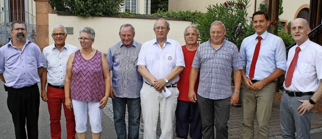 SPD-Ortsverein Hecklingen feiert 40-j...r, Johannes Fechner und Robert Arnitz.  | Foto: Ilona Hge