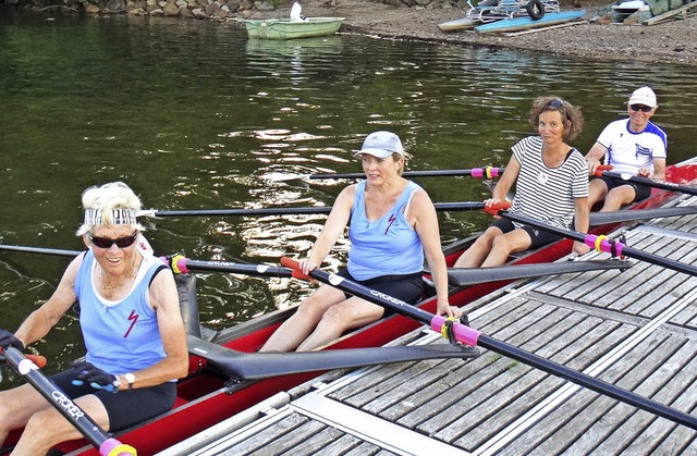 Mit einer Strecke von 64 Kilometern er...i der Regatta des Ruderclubs Titisee.   | Foto: RC TITISEE